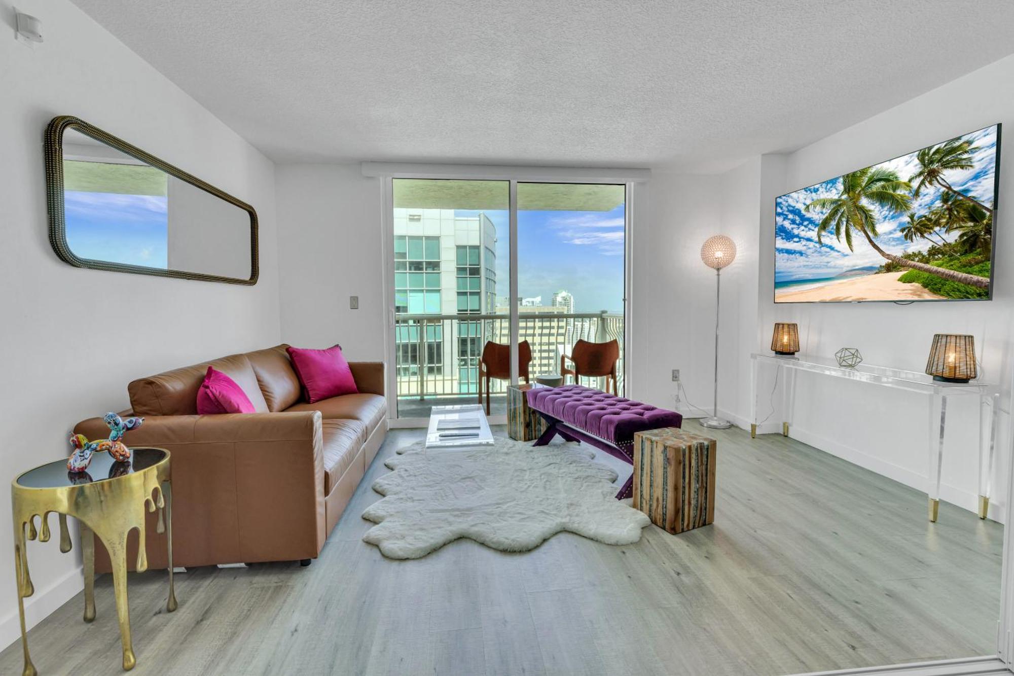 Oceanside Penthouse Apartment In Brickell Miami, Pool, Free Parking Dış mekan fotoğraf