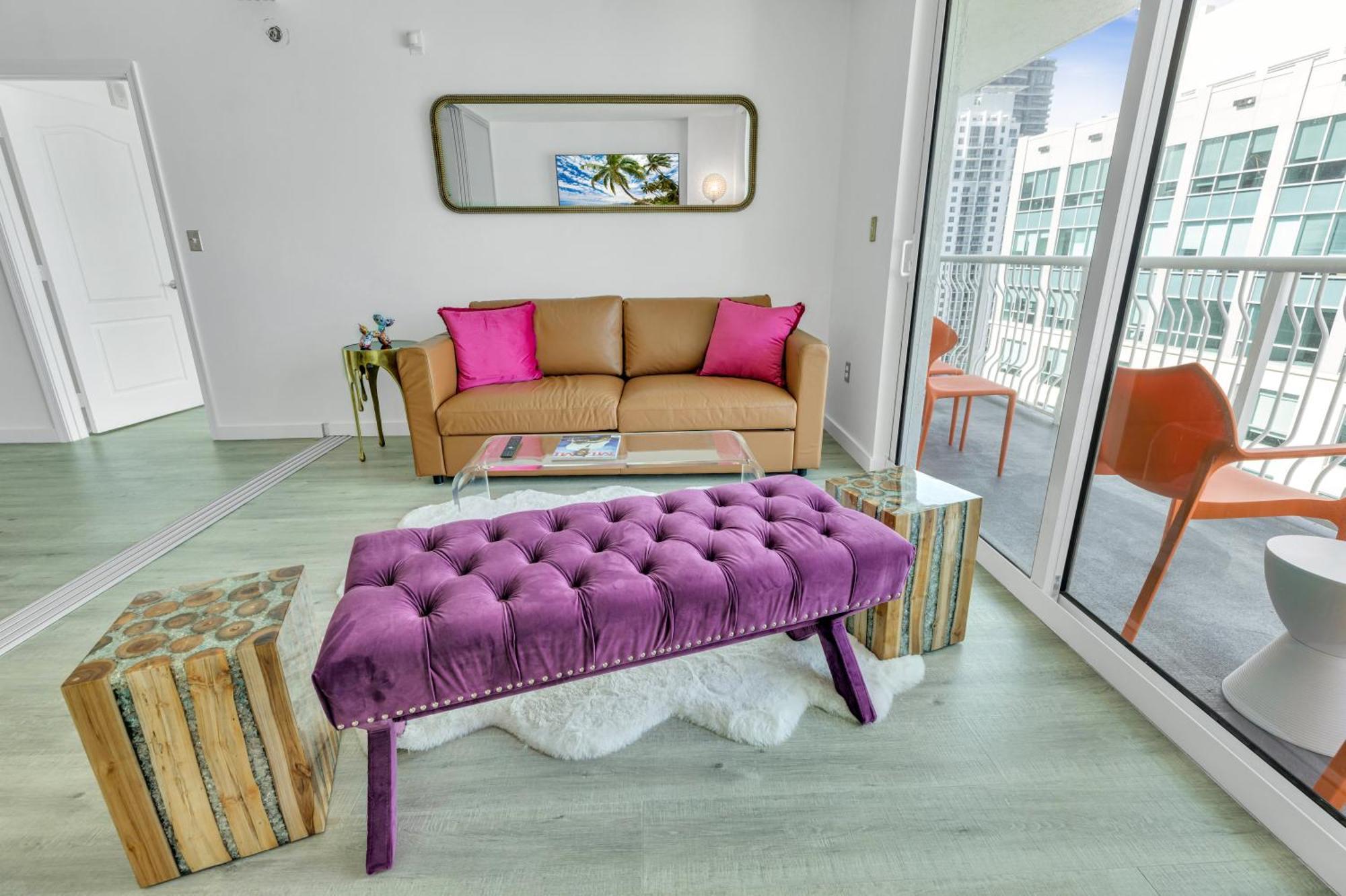 Oceanside Penthouse Apartment In Brickell Miami, Pool, Free Parking Dış mekan fotoğraf