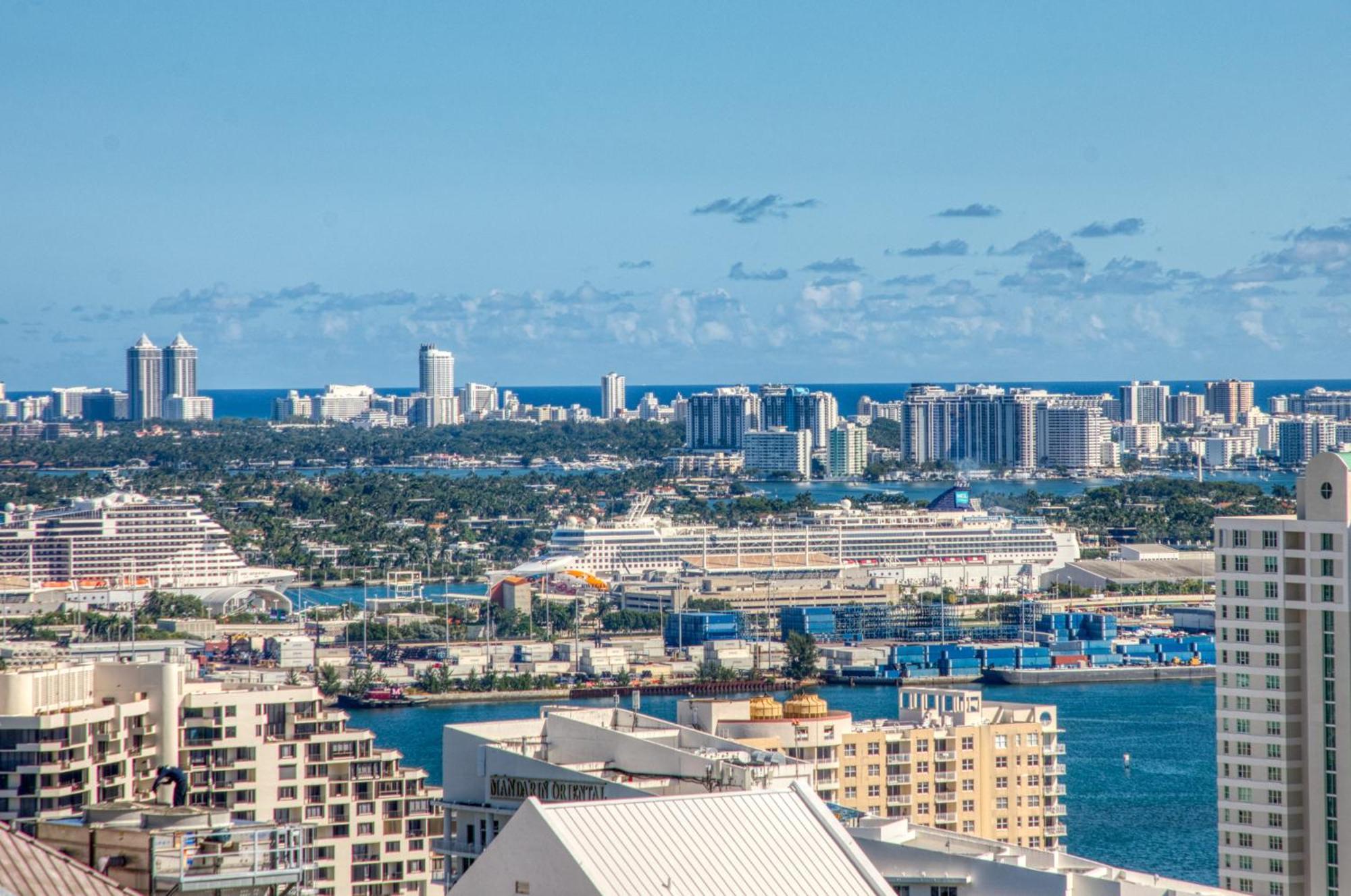 Oceanside Penthouse Apartment In Brickell Miami, Pool, Free Parking Dış mekan fotoğraf