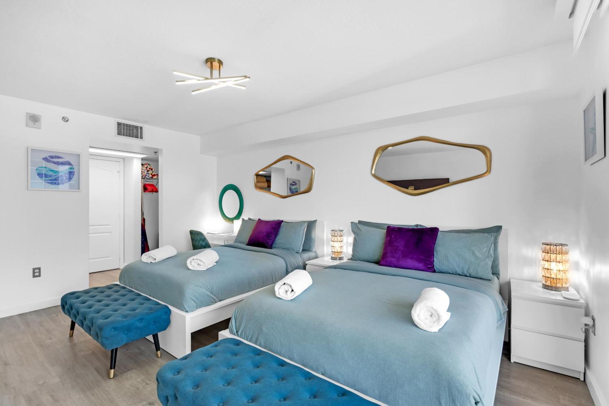 Oceanside Penthouse Apartment In Brickell Miami, Pool, Free Parking Dış mekan fotoğraf