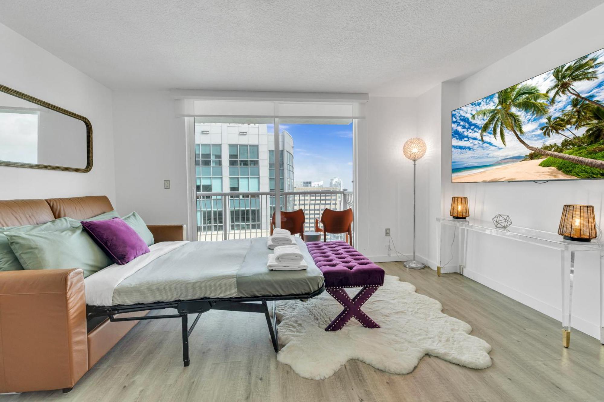 Oceanside Penthouse Apartment In Brickell Miami, Pool, Free Parking Dış mekan fotoğraf