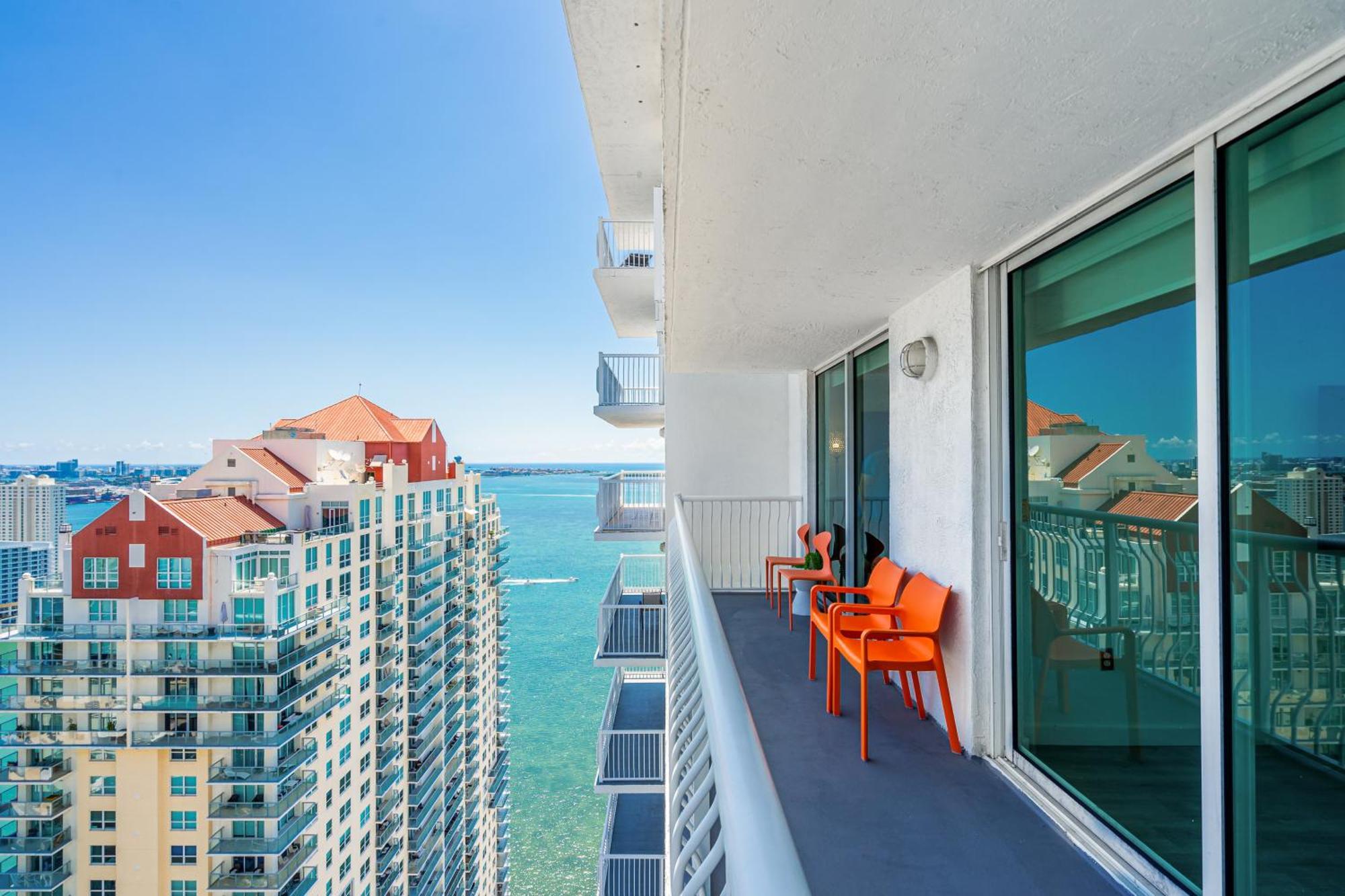 Oceanside Penthouse Apartment In Brickell Miami, Pool, Free Parking Dış mekan fotoğraf