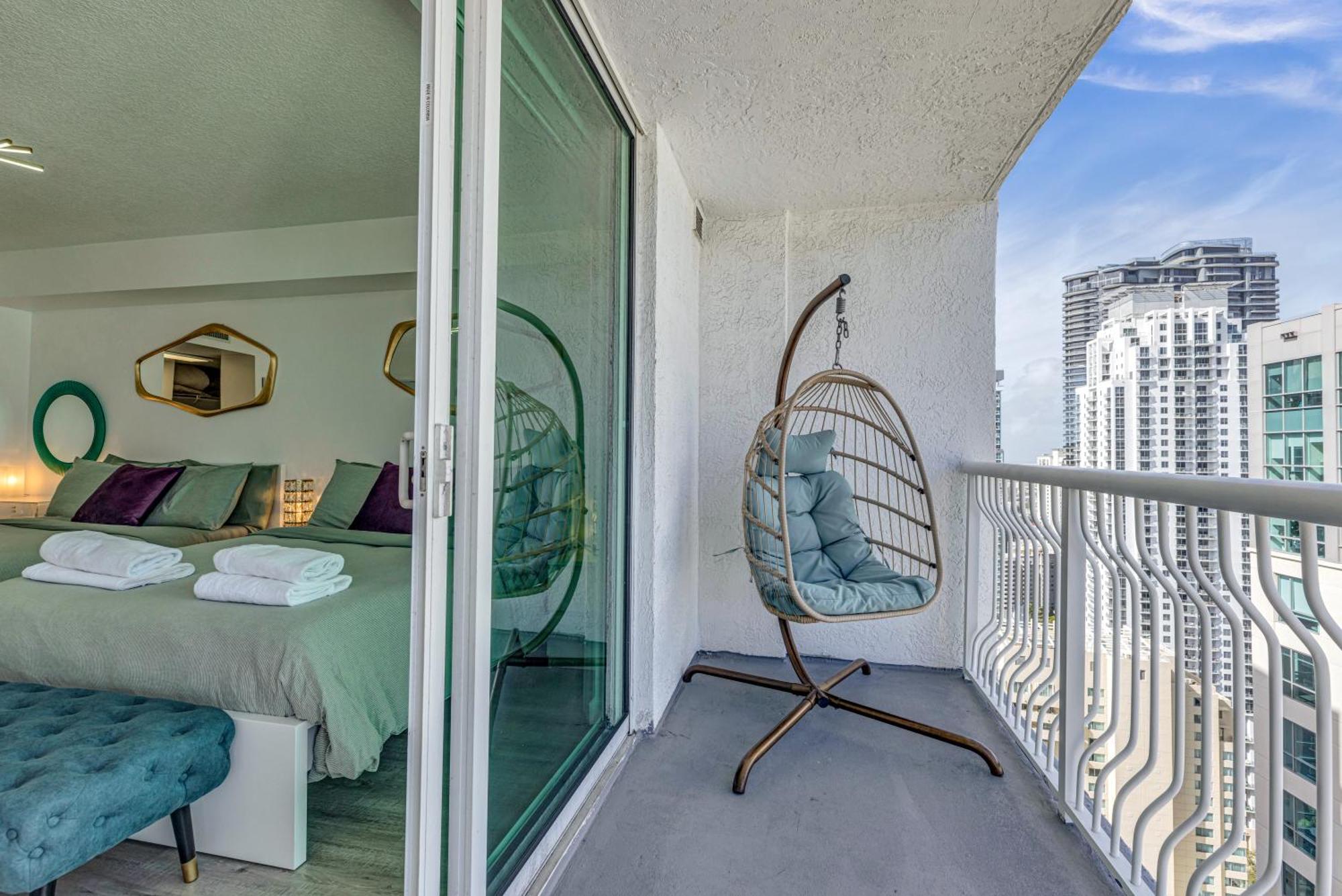 Oceanside Penthouse Apartment In Brickell Miami, Pool, Free Parking Dış mekan fotoğraf