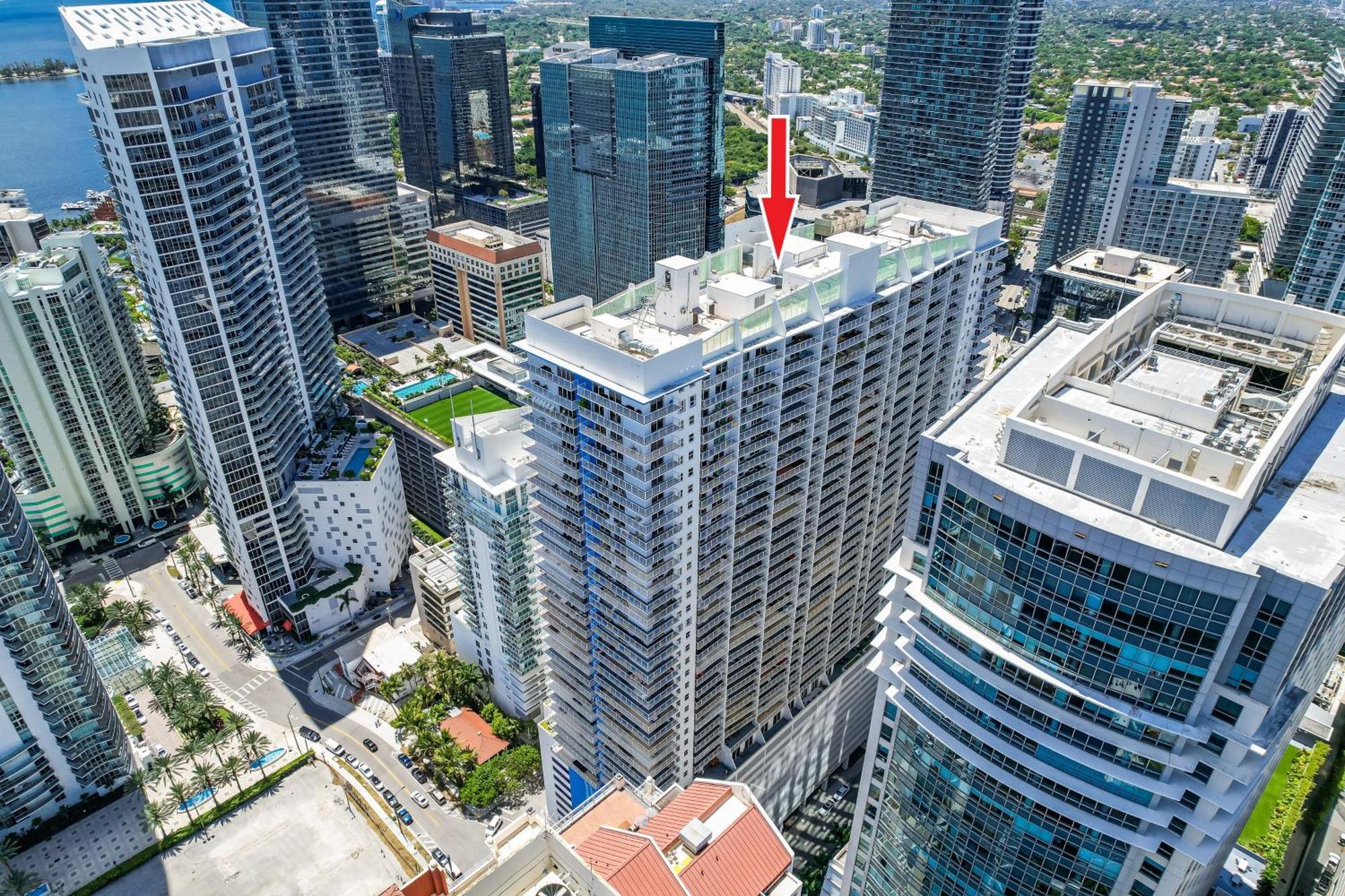 Oceanside Penthouse Apartment In Brickell Miami, Pool, Free Parking Dış mekan fotoğraf
