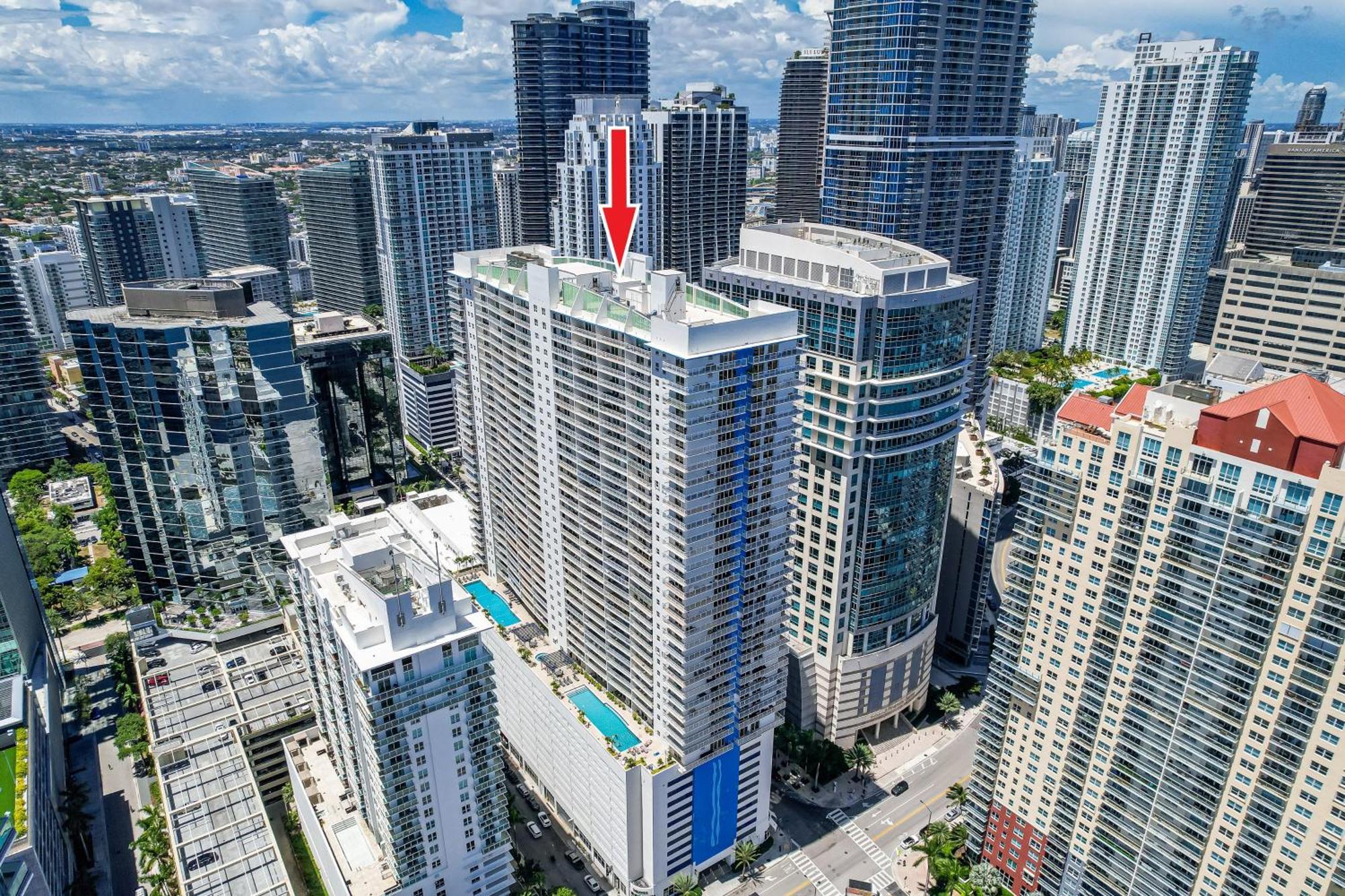 Oceanside Penthouse Apartment In Brickell Miami, Pool, Free Parking Dış mekan fotoğraf